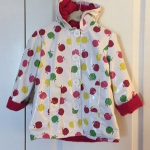 Adorable Rain Coat with warm lining - 3T